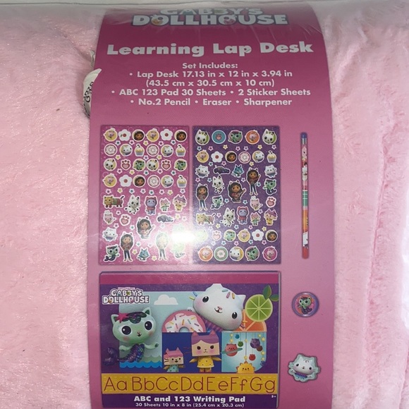 NEW Gabby’s Dollhouse Learning Lap Desk - Picture 4 of 4